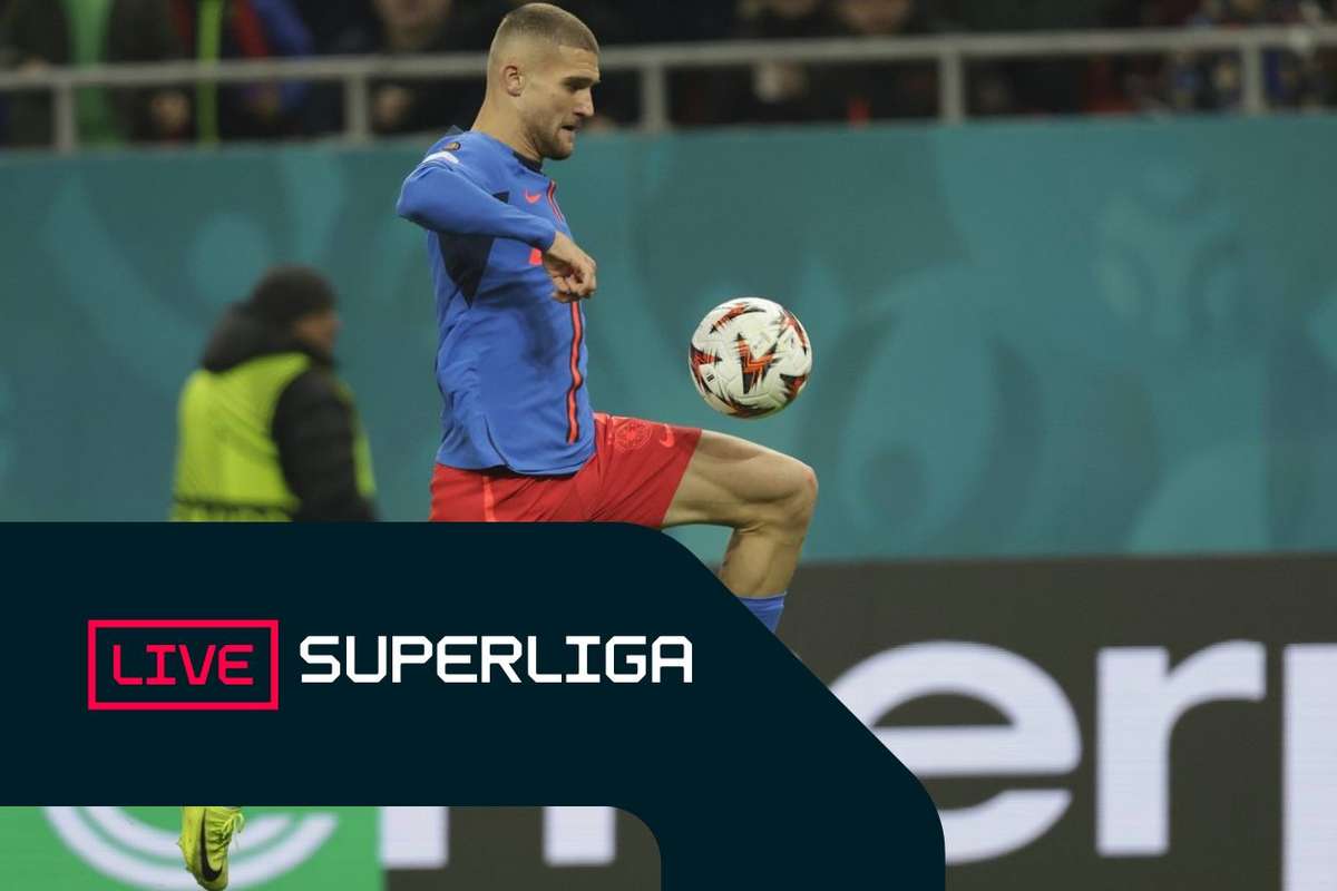 Blog live Superliga FCSB Hermannstadt Cretu aduce egalarea cu o executie superba