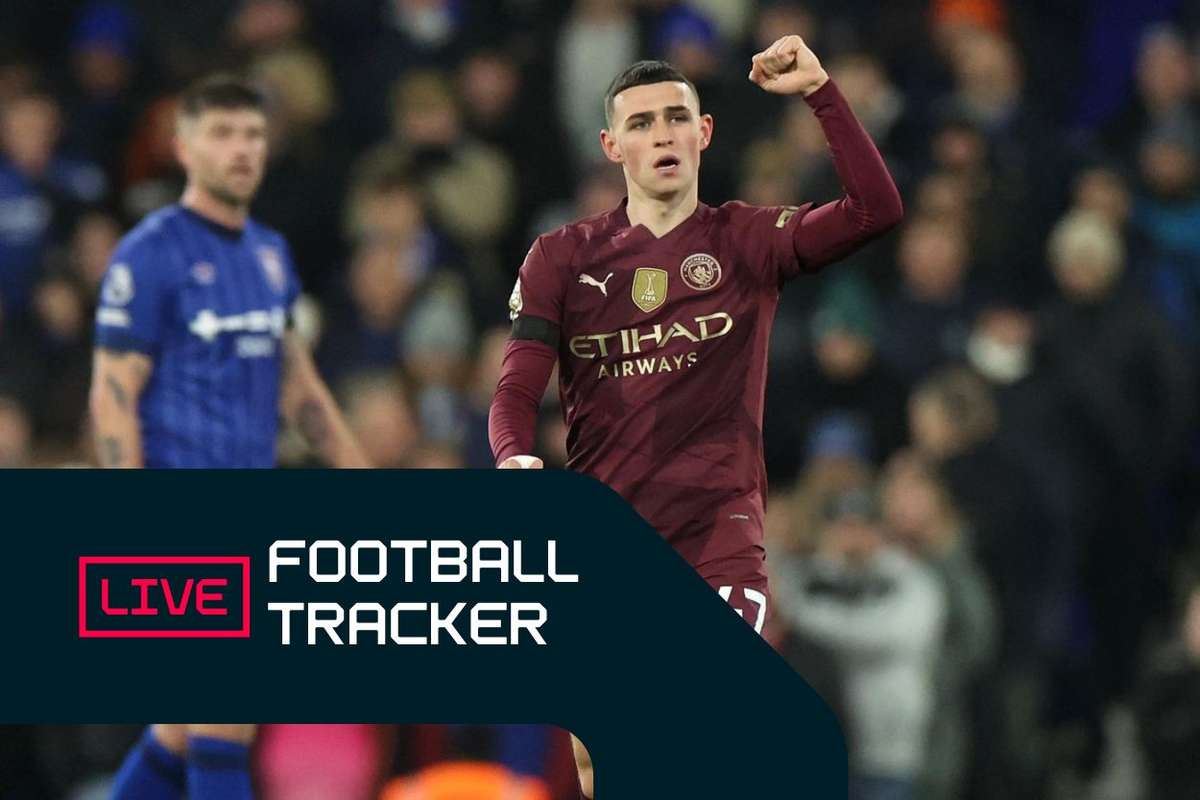 Fotbal Tracker Repriza perfecta pentru City la Ipswich Man United al zecelea esec in Premier League