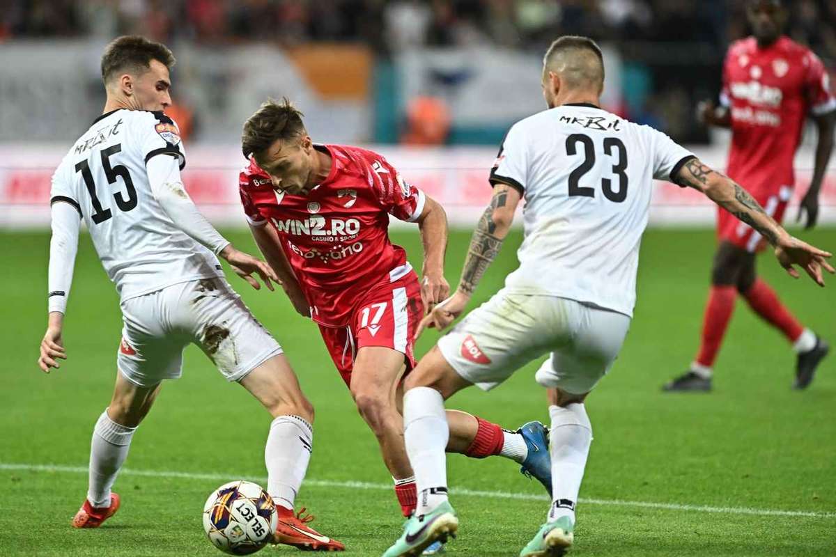 Veste proasta pentru dinamovisti Jucator decisiv absent