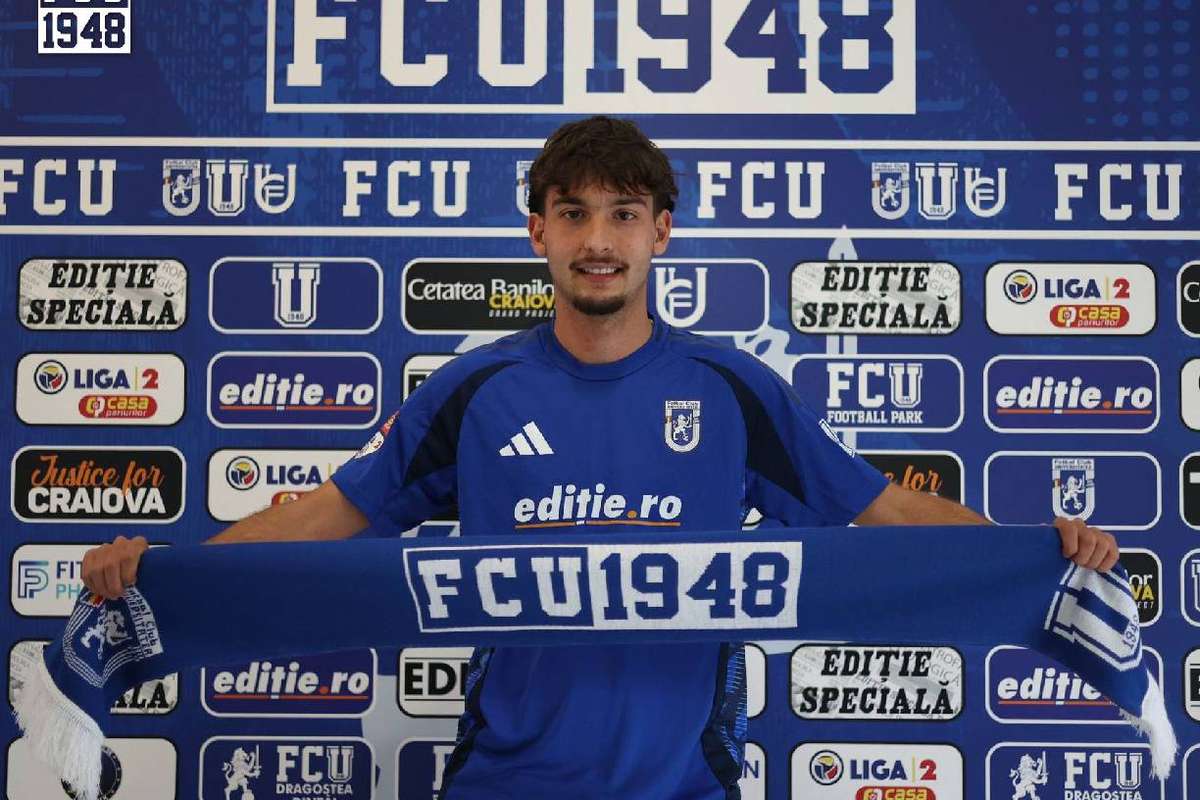 FCU Craiova anunta transferul unui roman crescut la Benfica