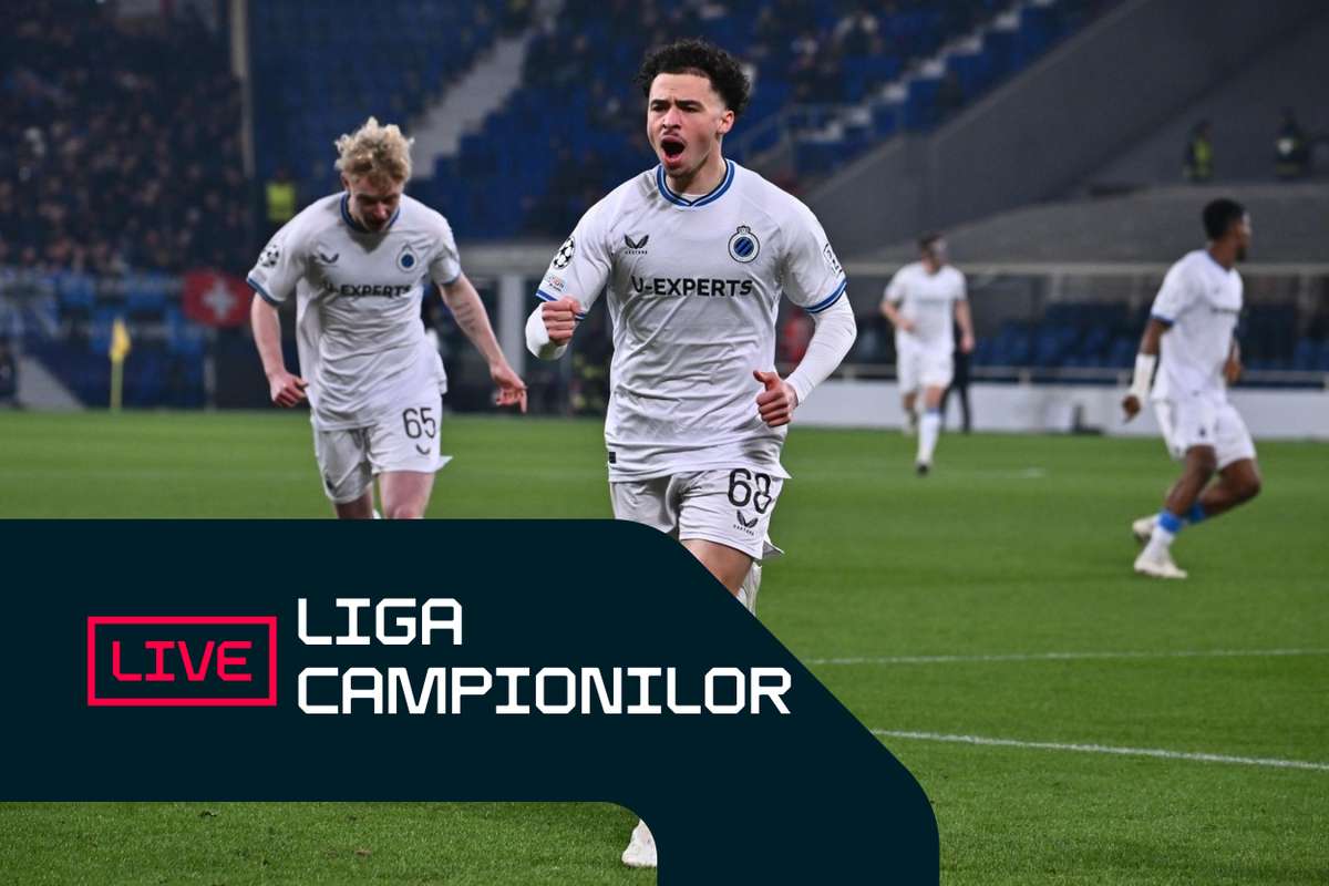 Liga Campionilor LIVE Atalanta umilita de Brugge Monaco egaleaza Benfica
