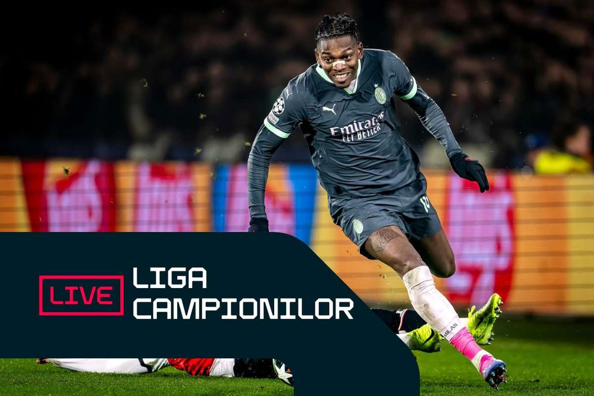 Liga Campionilor LIVE Milan deschide scorul cu Feyenoord in secunda 37 prin Gimenez