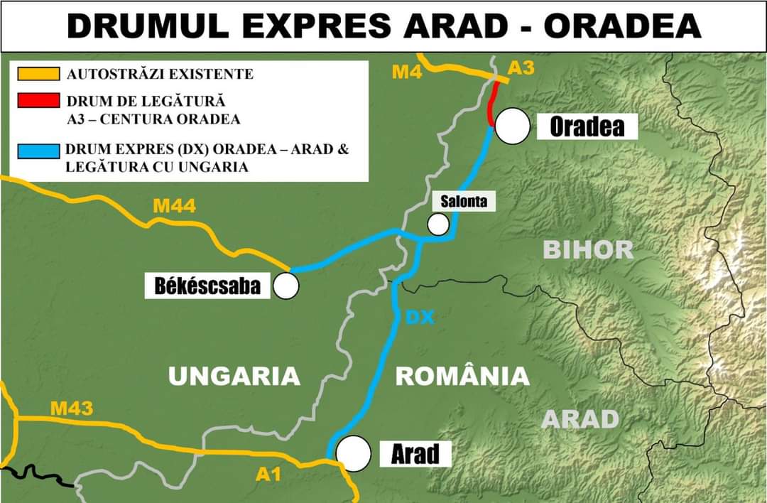 Lotul 1 al drumului expres Oradea Arad are constructor dar lotul 3 este contestat