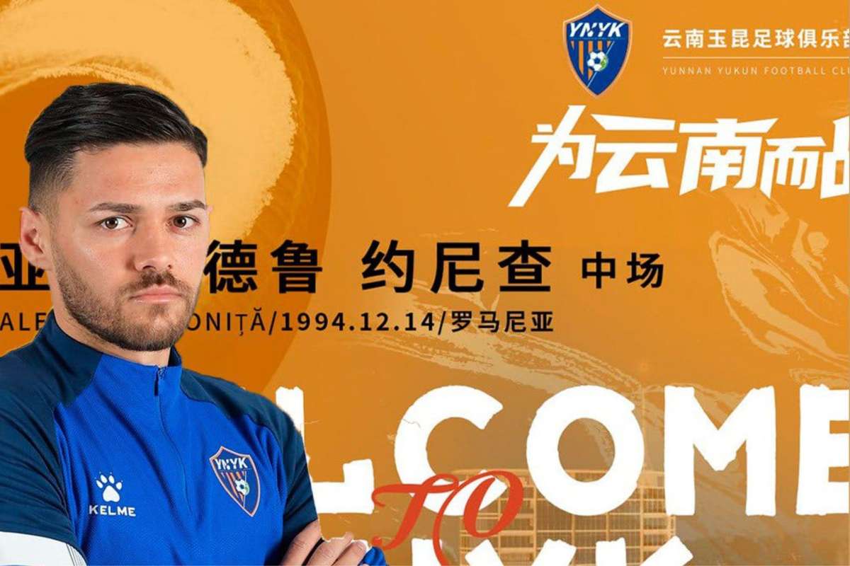 Alexandru Ionita II gol si assist in Superliga Chineza Dubla Boupendza