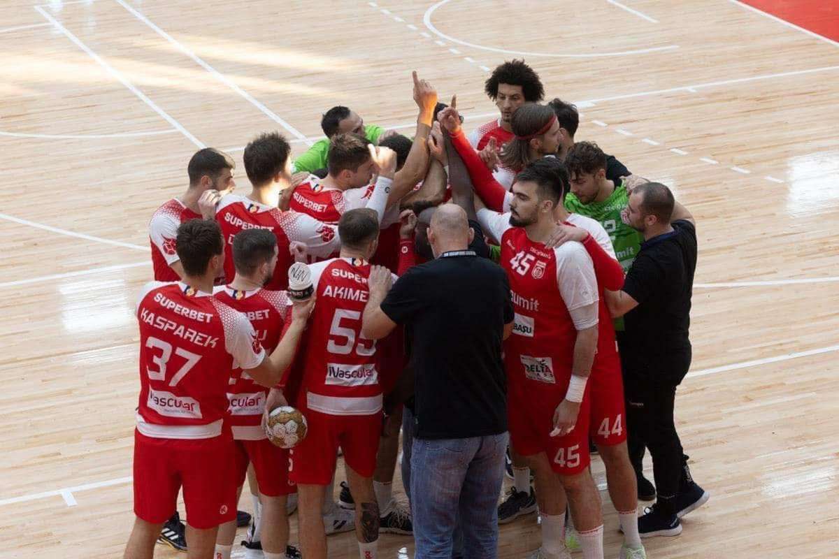 CS Dinamo Minaur si CSM Bucuresti calificate la Final Four ul Cupei Romaniei la handbal masculin