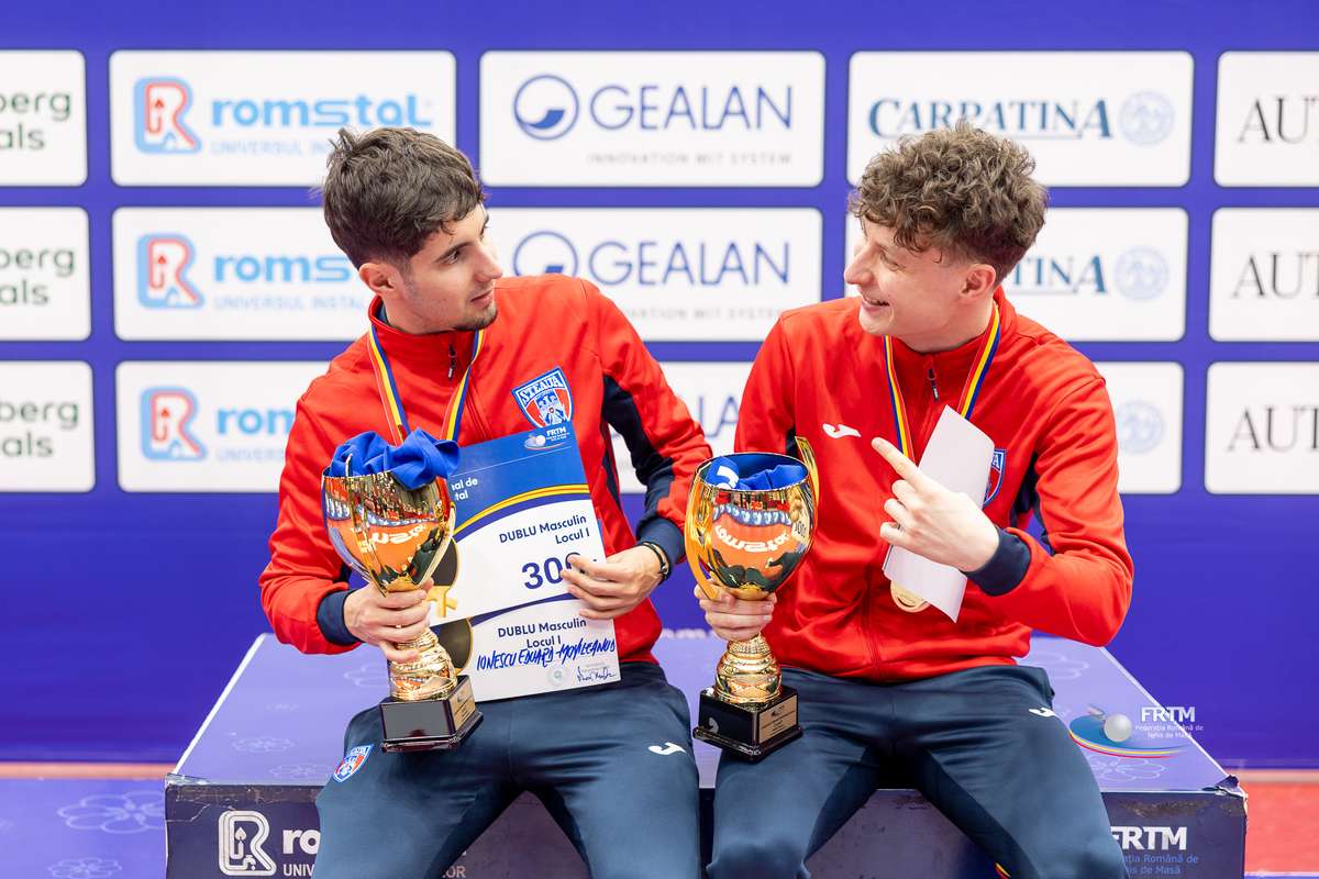 Eduard Ionescu si Elizabeta Samara campioni nationali la tenis