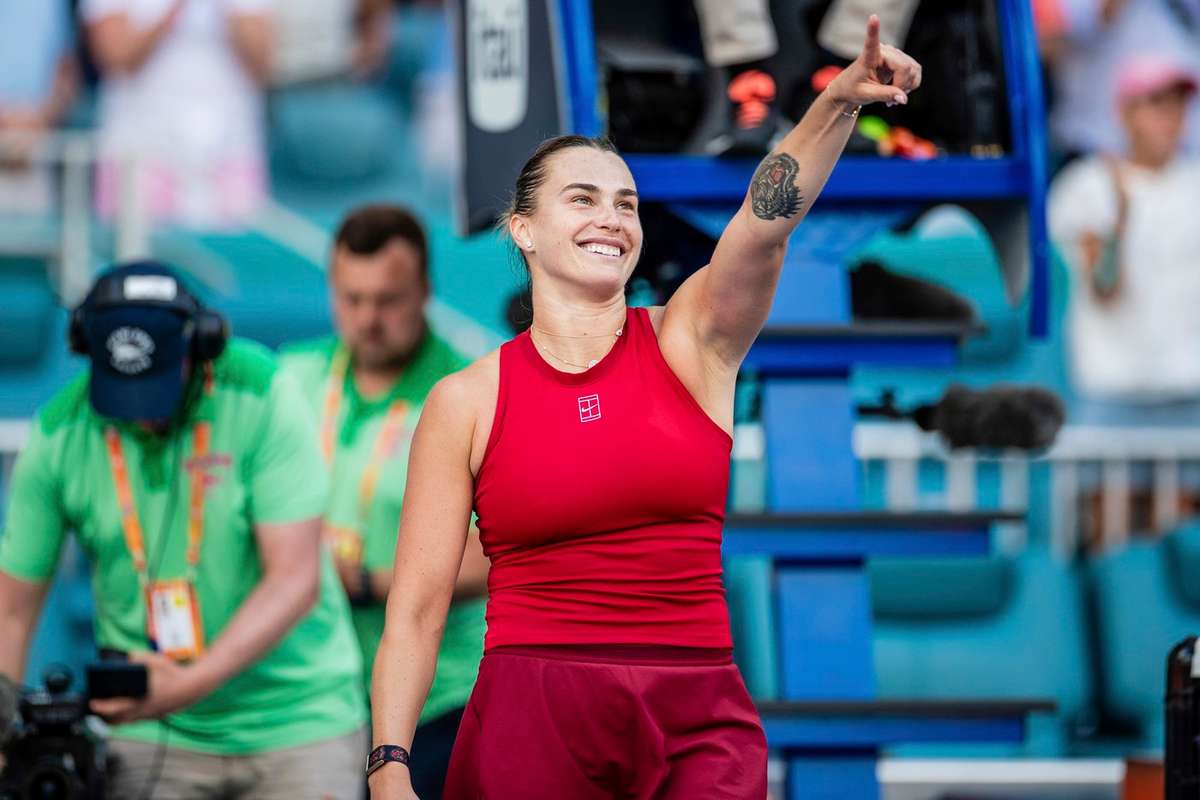 Formidabila Aryna Sabalenka o invinge pe Jasmine Paolini si ajunge in finala de la Miami