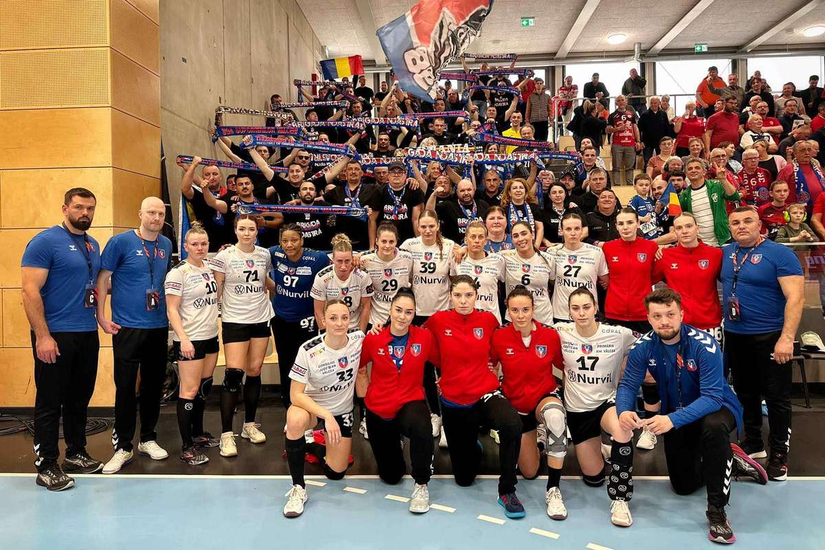 SCM Ramnicu Valcea pierde prima mansa in sferturile EHF European League