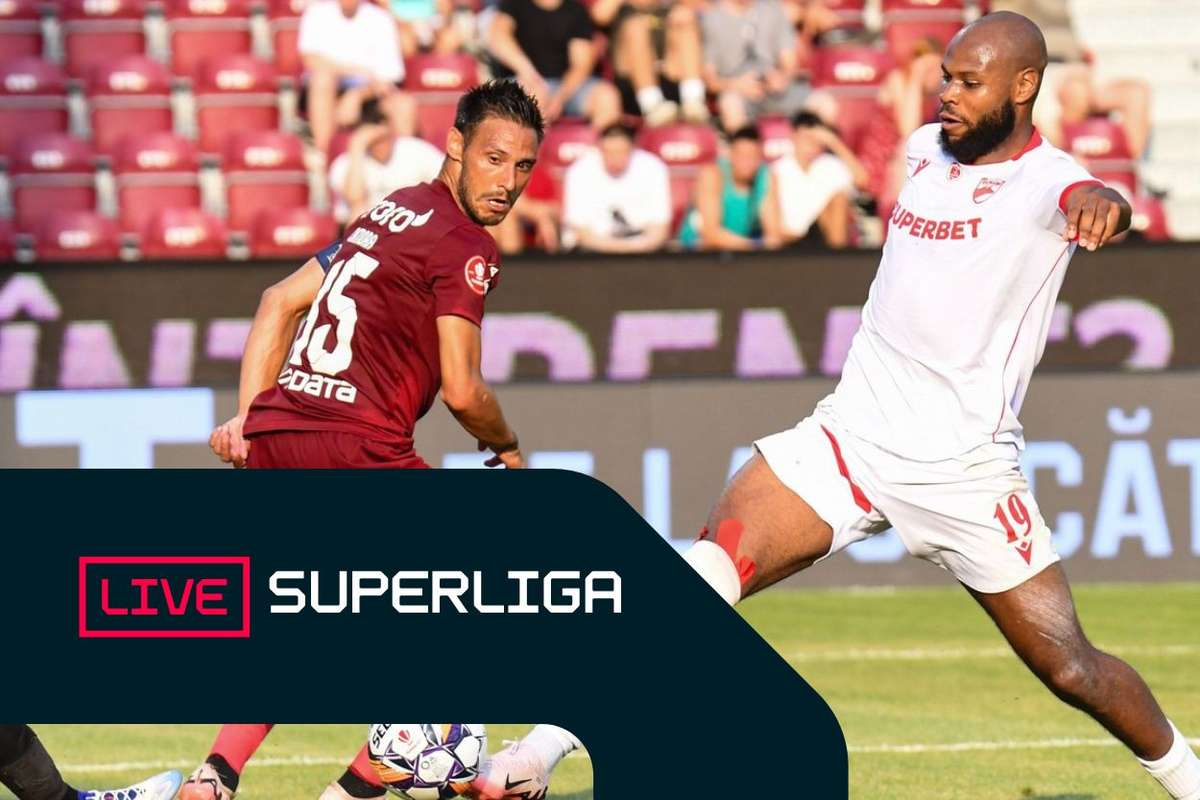Superliga LIVE CFR Cluj Dinamo Clujenii pot urca pe locul intai