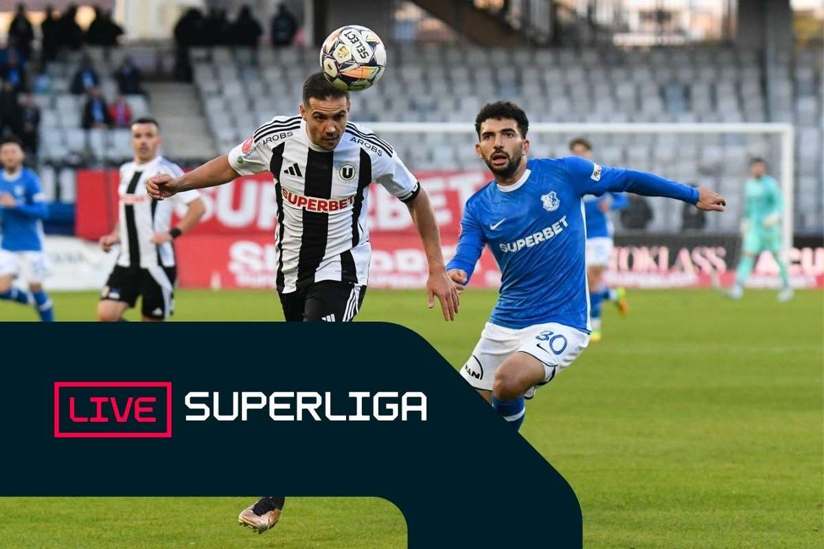Superliga LIVE Ultima etapa a sezonului regulat U joaca cu Farul Constanta in deplasare