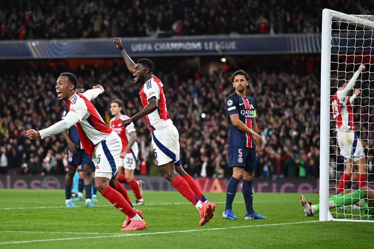 Cifrele testului Arsenal din Liga Campionilor cu PSG