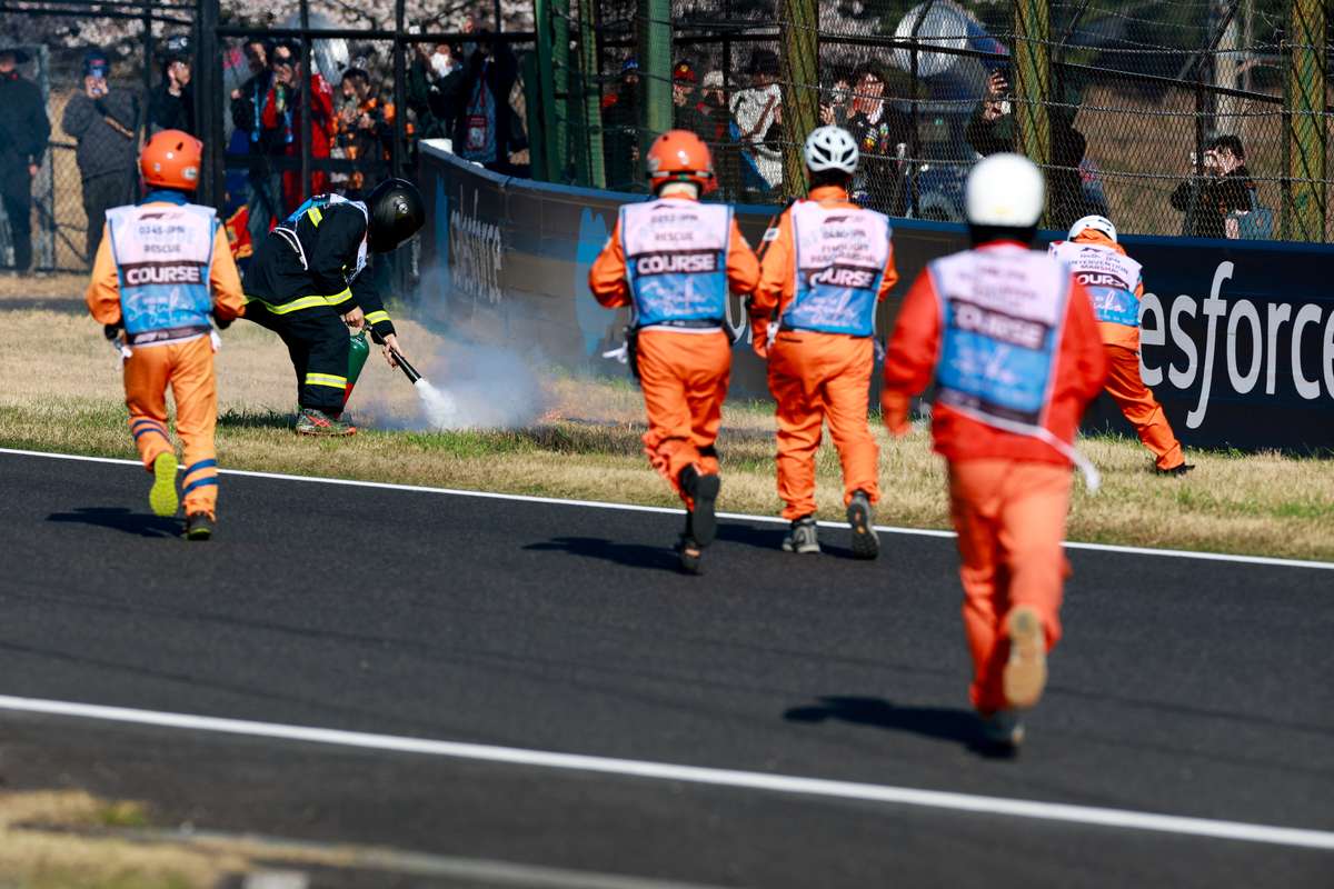 FIA investigheaza focurile de vegetatie din Marele Premiu Japonia