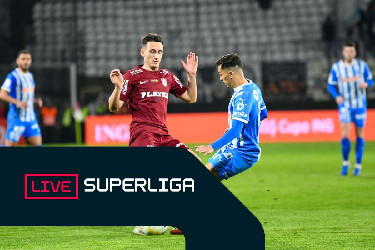 Superliga LIVE CFR Univ Craiova oltenii in 10 din minutul 69