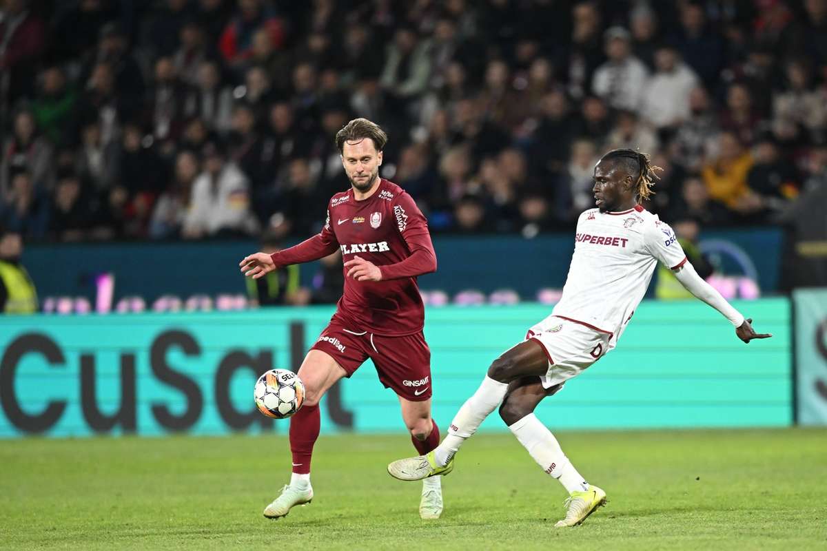 VIDEO Goluri si un derby incins intre CFR si Rapid