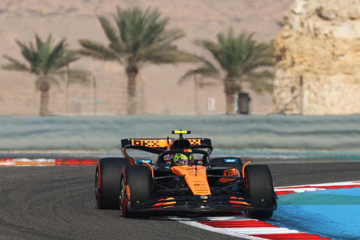 Verstappen spectator Norris obtine cel mai bun timp in Bahrain