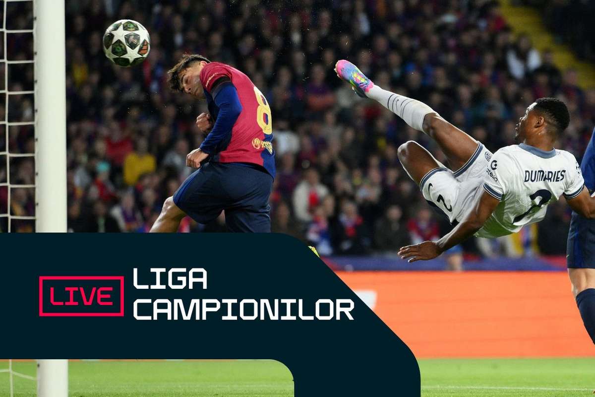 Liga Campionilor LIVE Meci spectaculos Barcelona Inter sase goluri