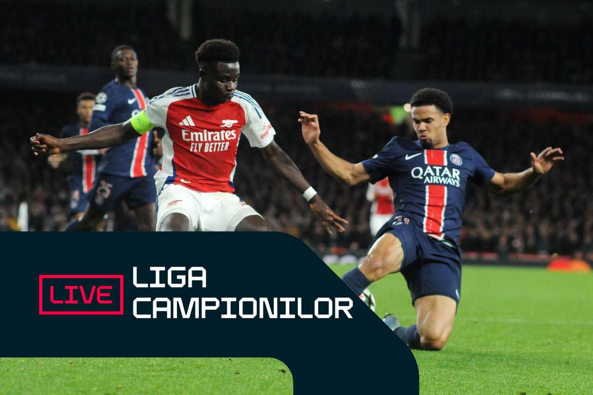 Liga Campionilor LIVE Scor deschis in minutul 4 in semifinala Arsenal