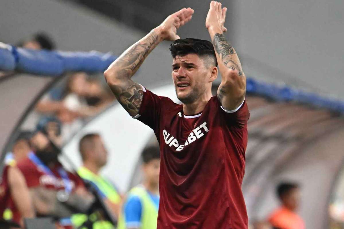 Rapid umilita de CFR Cluj in ultimul meci al lui Sapunaru
