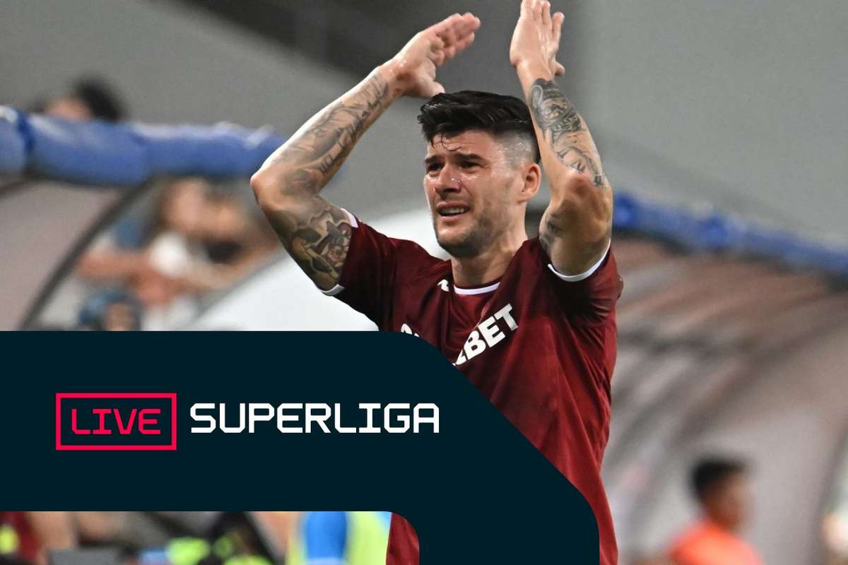 Superliga LIVE Rapid CFR Cluj Sapunaru titular in ultimul meci