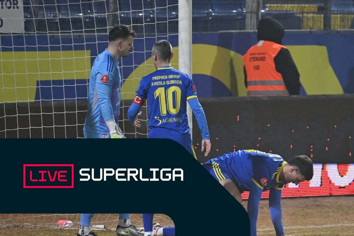 Superliga LIVE Unirea Slobozia marcheaza dupa 37 de secunde