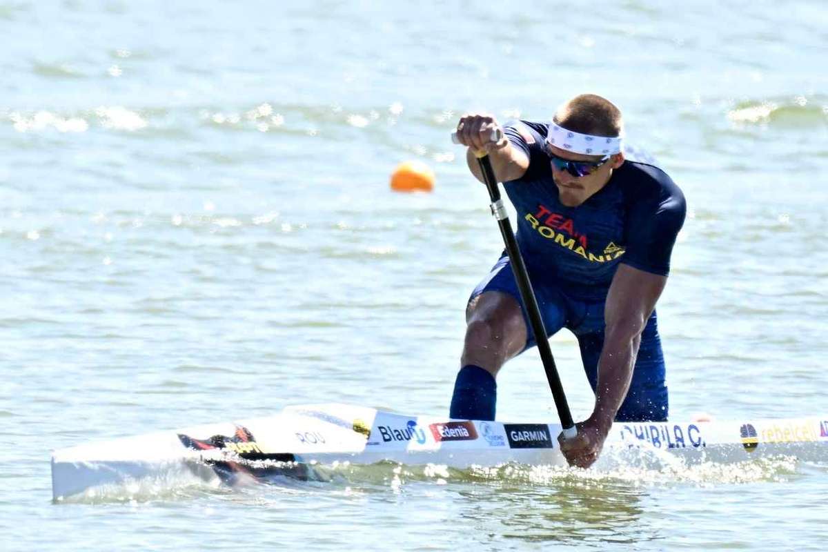 Catalin Chirila medaliat cu aur la canoe 1000 metri