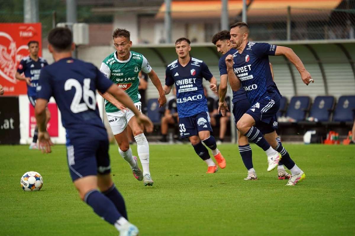 FC Botosani invinsa clar in primul test din Austria