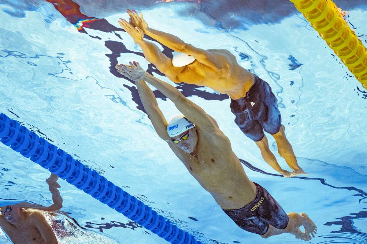 David Popovici calificare spectaculoasa in semifinala 200 m liber
