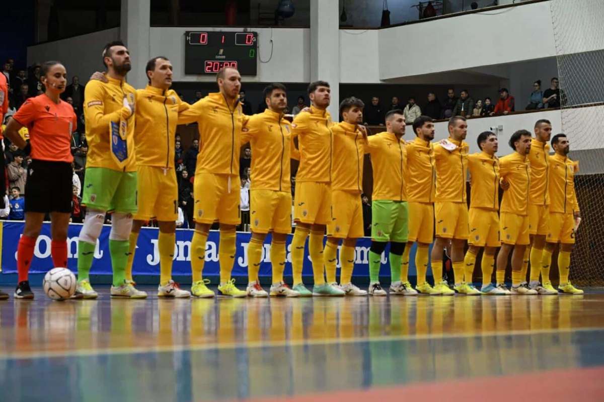Duel de foc pentru Romania in barajul de futsal 2026