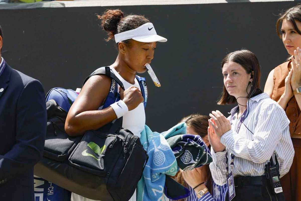 Naomi Osaka paraseste Wimbledon desi a inceput bine