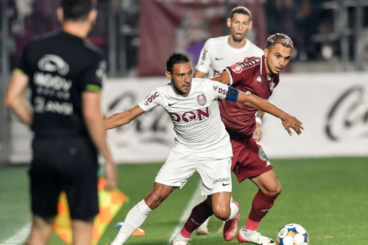 Rapid si CFR Cluj impart punctele in derby ul feroviar