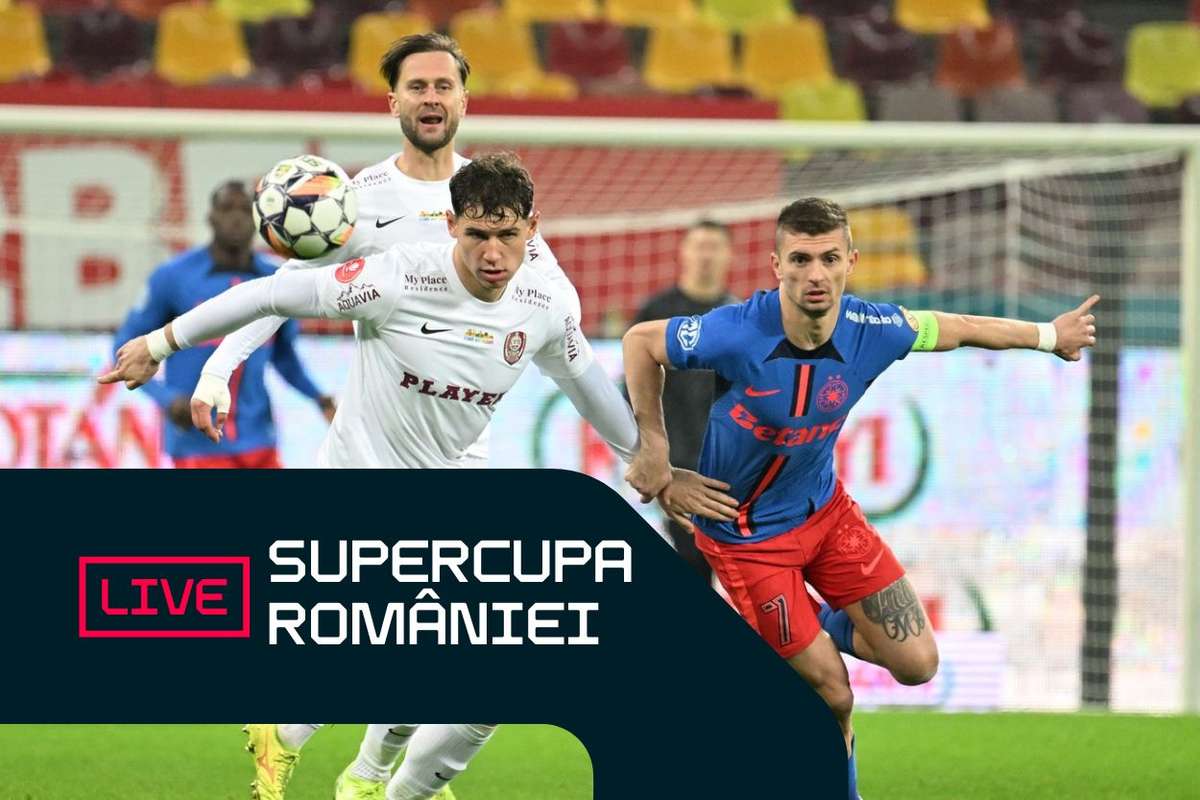 Supercupa Romaniei LIVE FCSB versus CFR Cluj