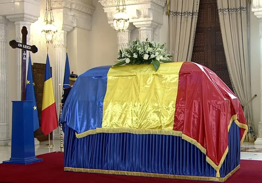 LIVE Ceremoniile funerare de stat ale lui Ion Iliescu