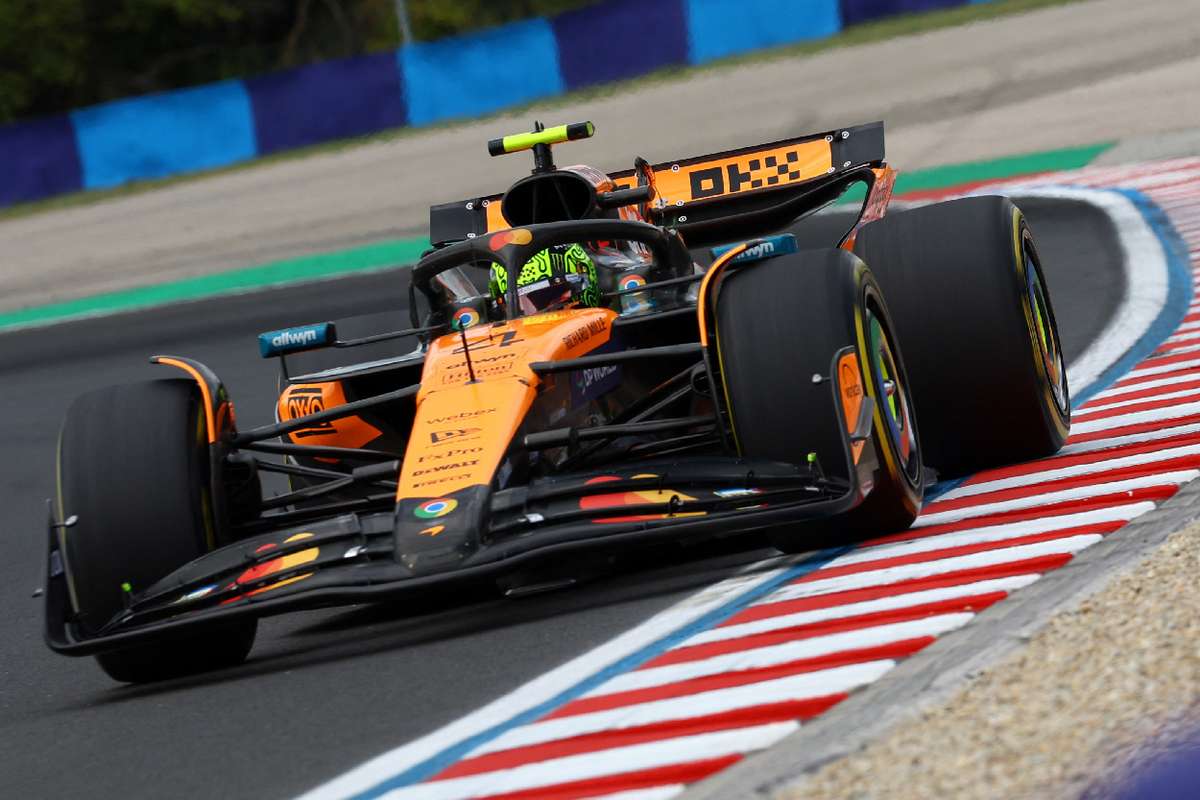 Lando Norris castiga din nou antrenamentele in Ungaria