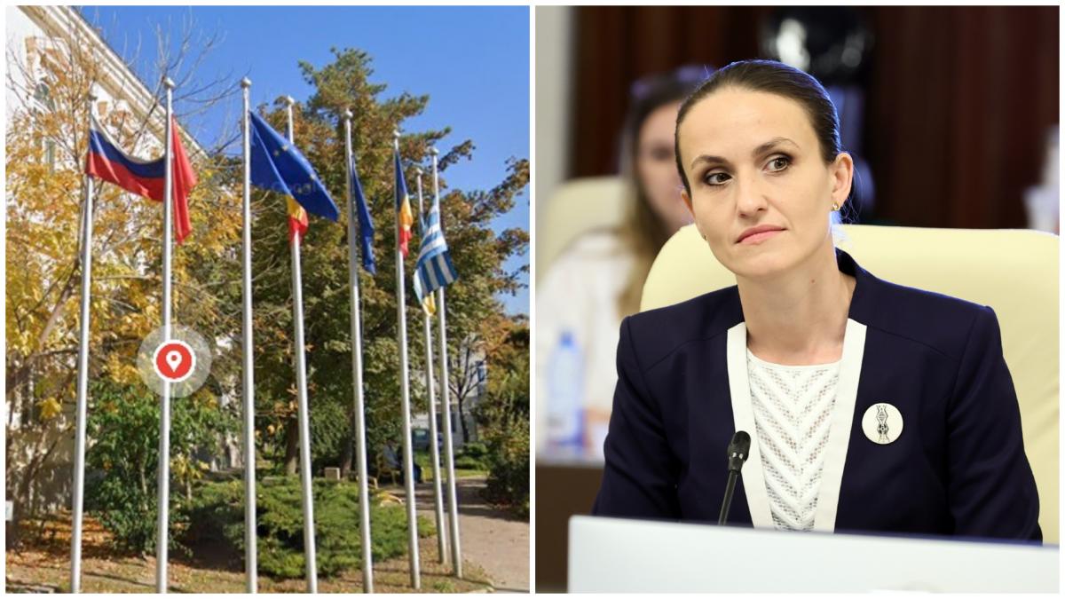 Oana Toiu Steagul Rusiei de la Muzeul Tulcea a fost inlaturat