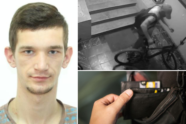 Unul dintre cei patru tineri care au furat un portofel