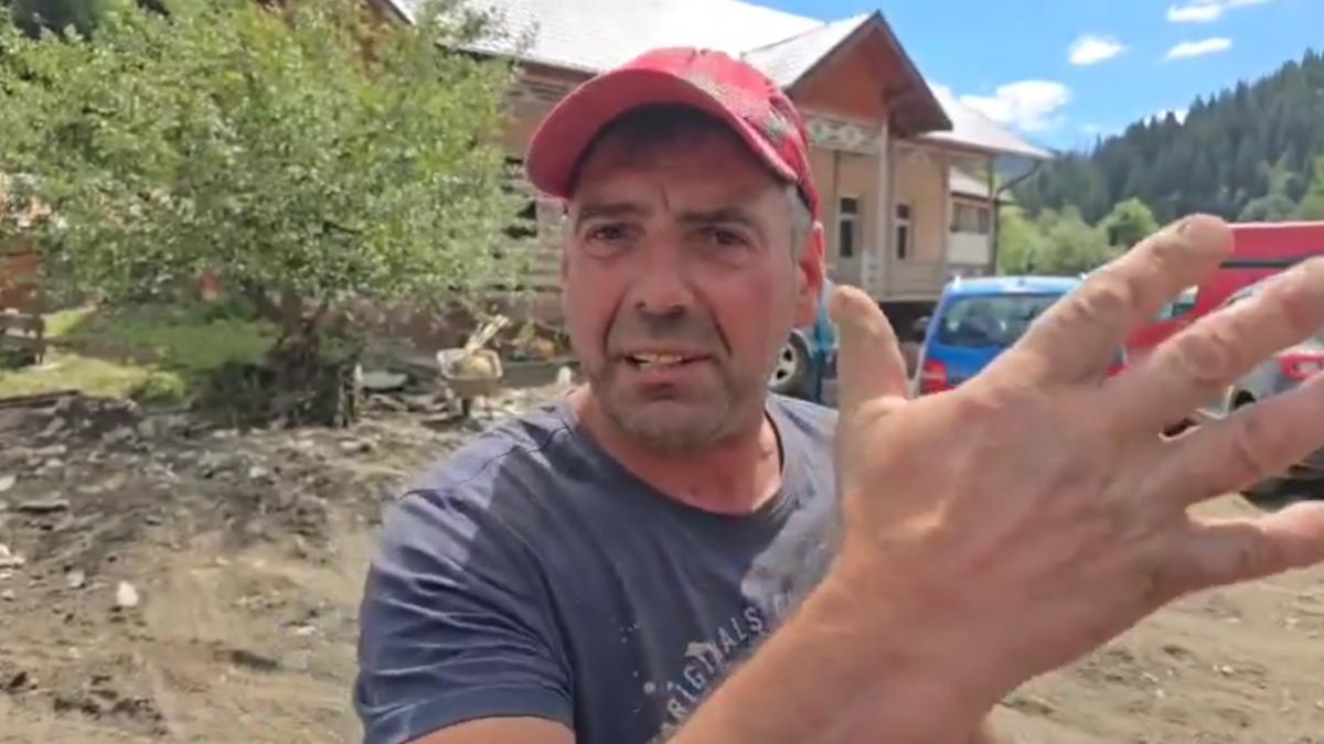 Voluntarii din Broseti sunt suparati Georgescu a venit pentru publicitate