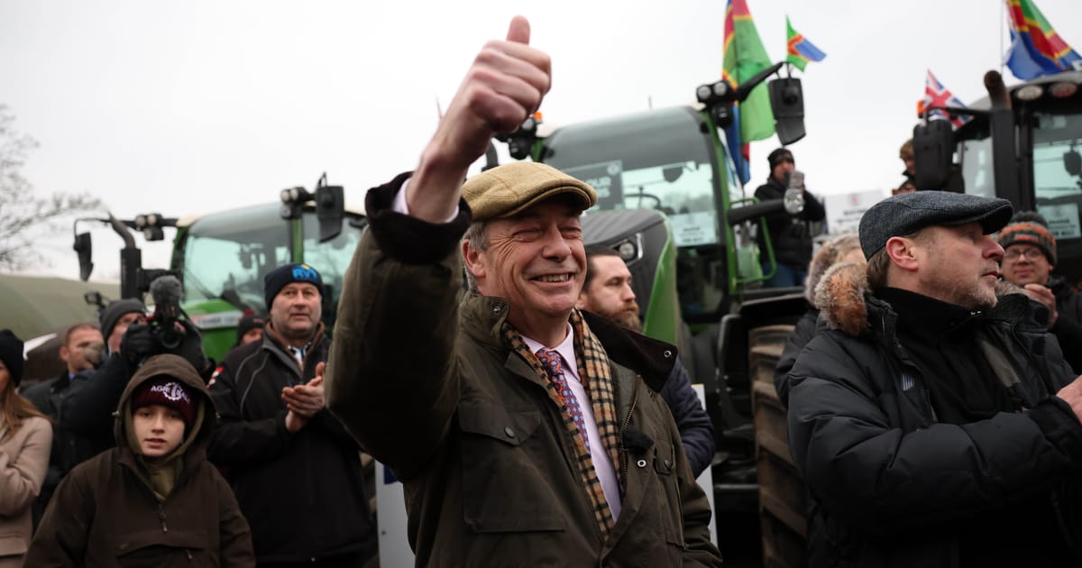 Votul din Wellington Nigel Farage aspira la mediul rural britanic