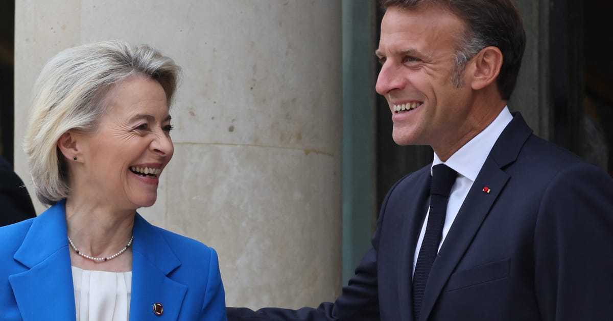 Autoritatea europeana analizeaza mesajul lui Macron pentru von der Leyen despre amanarea Mercosur