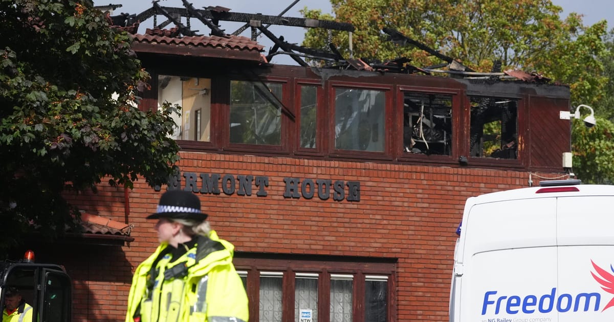 Barbat arestat dupa incendierea biroului unui deputat britanic