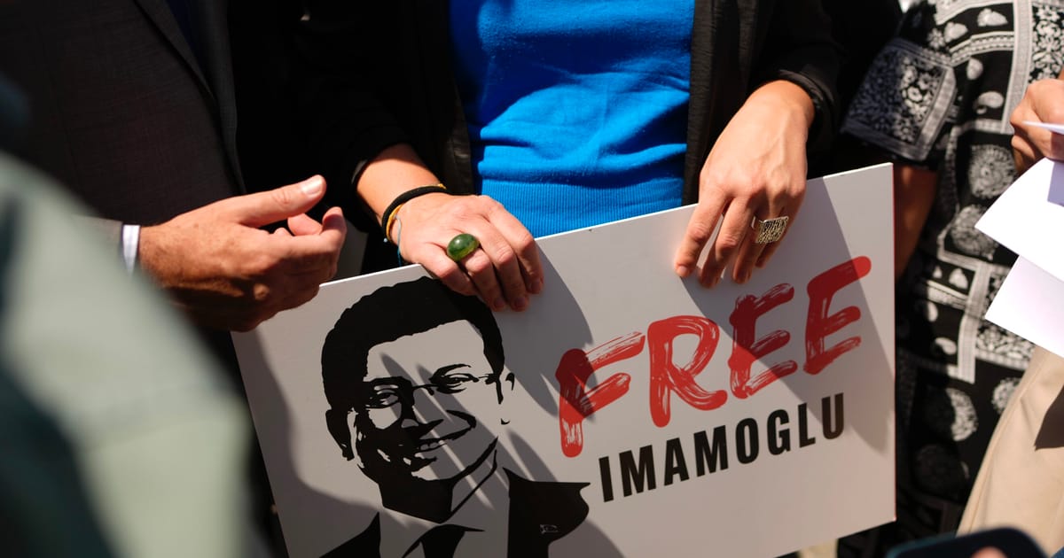 Democratia in spatele gratiilor Europa pentru Primarul Imamoglu