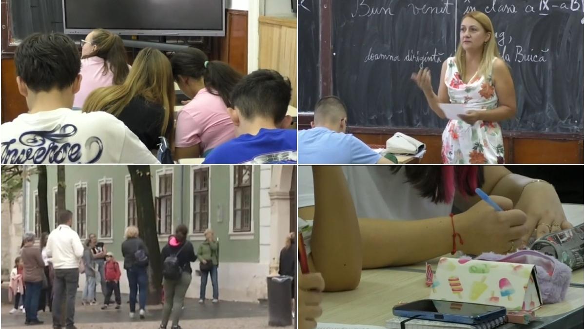 Haos in scoli ziua doi profesori si supravghetori