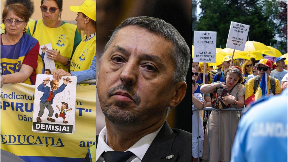 Sindicatele din Educatie protesteaza luni la Bucuresti