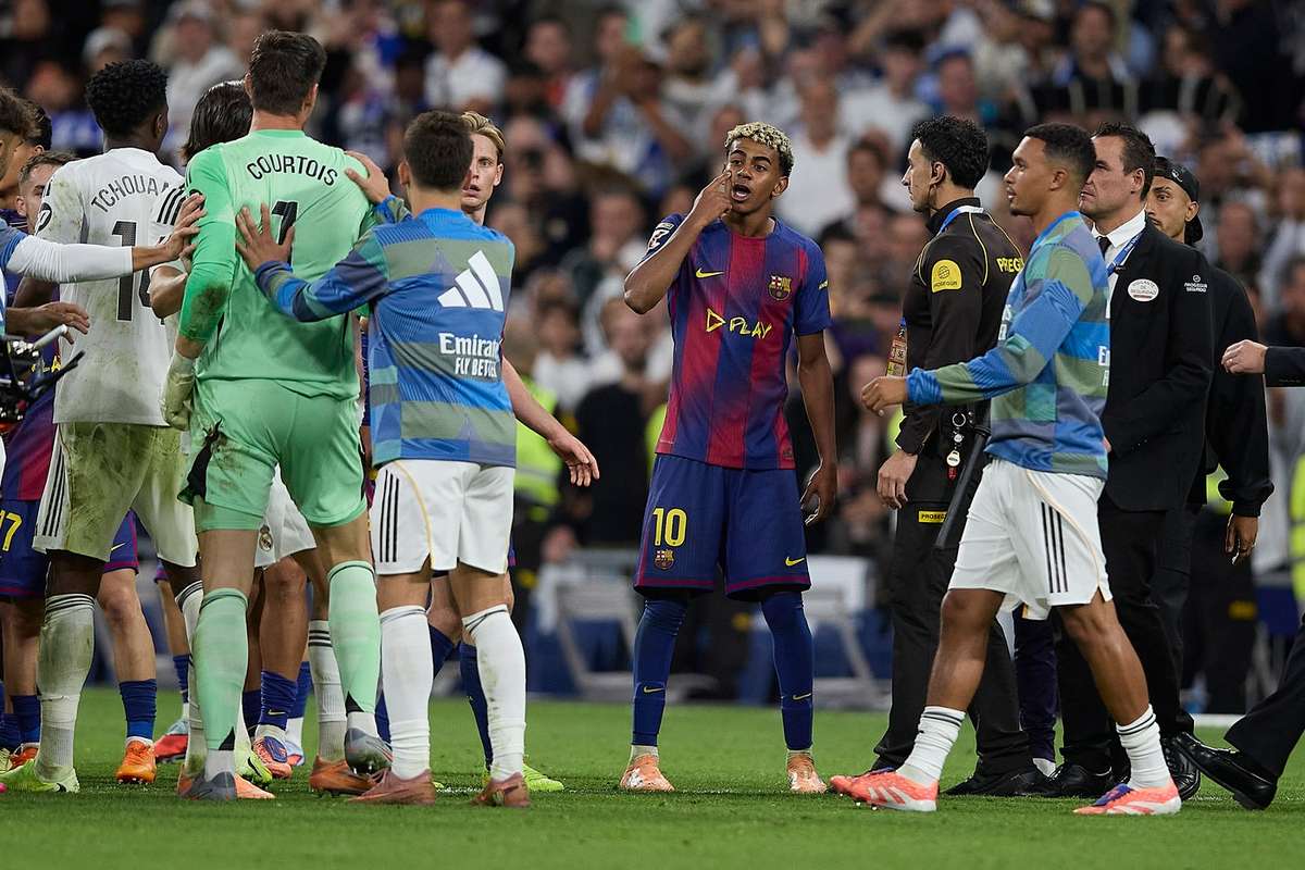Final tensionat la Real Madrid Barcelona Mesajul lui Carvajal si Vinicius Jr pentru Lamine Yamal