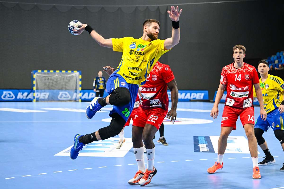 Potaissa Turda a treia infrangere consecutiva in EHF