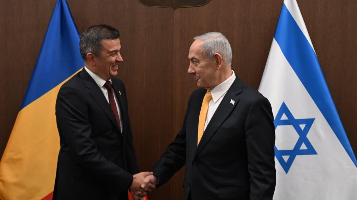 Grindeanu dupa intalnirea cu Netanyahu Accelerarea dezvoltarii relaiilor economice reprezinta noua