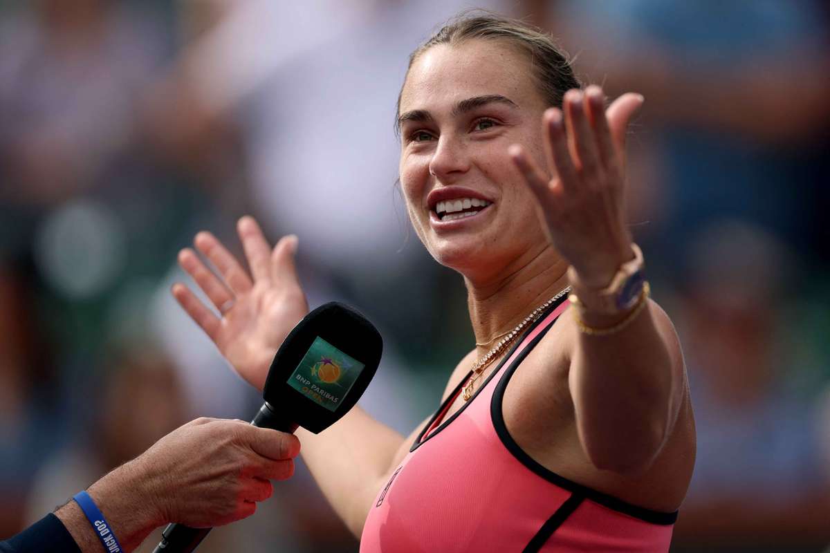 Aryna Sabalenka antrenament cu public la debutul de la Indian Wells Belarusa o ajunge din urma pe Sharapova