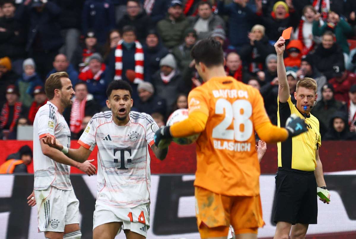 Bayern cu doua cartonase rosii face fata lui Leverkusen dintr un final dramatic