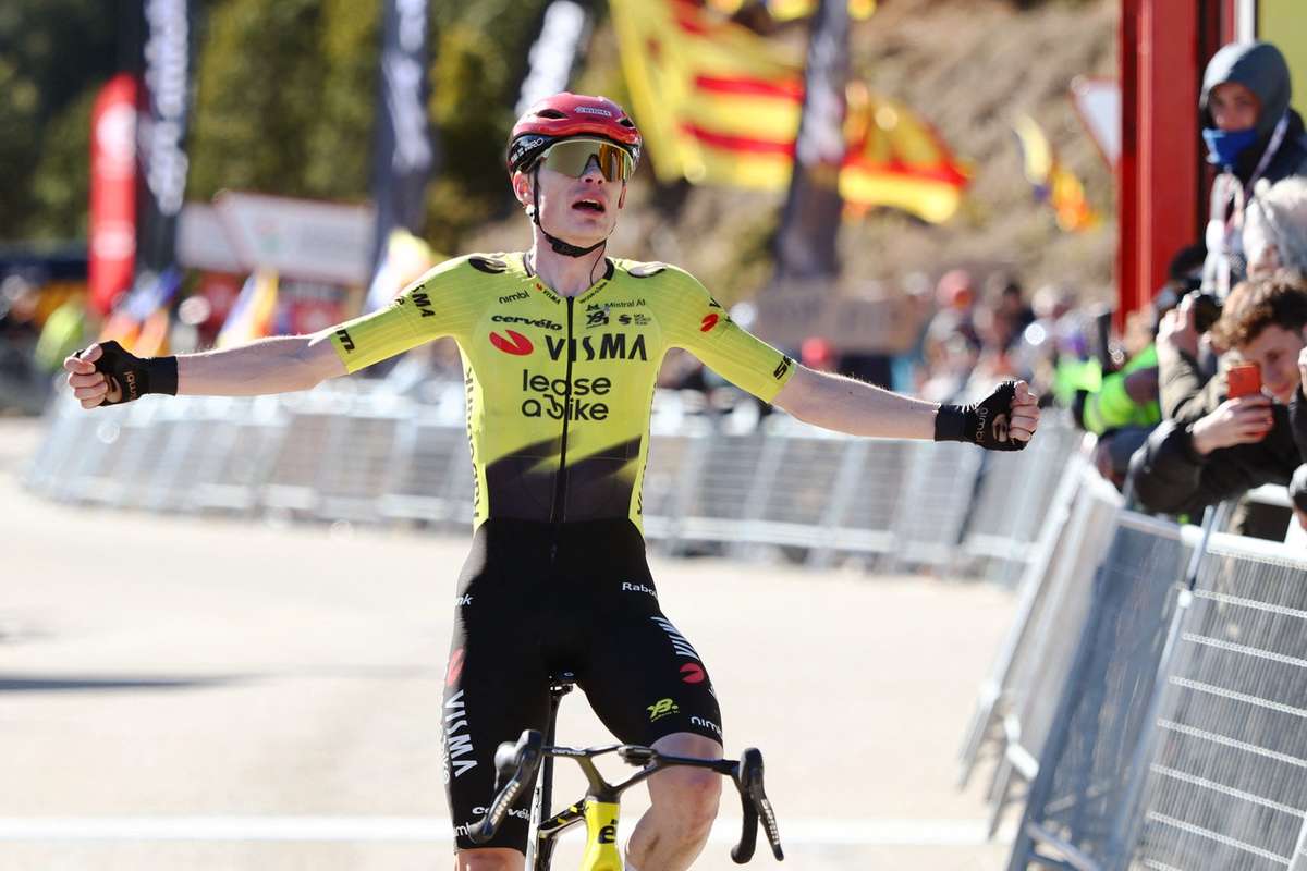 Jonas Vingegaard castigator in etapa a cincea a Turului Cataloniei