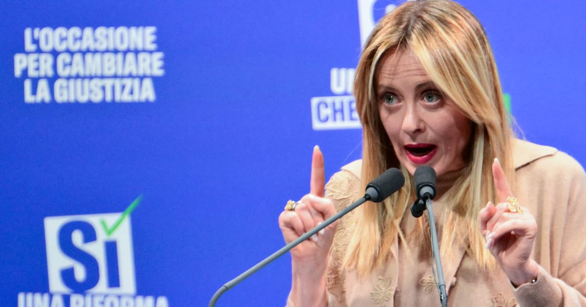 Meloni din Italia se pregateste de confruntare in cazul unei posibile infrangeri la referendum