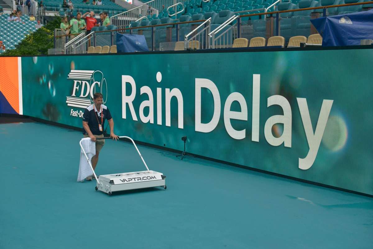 Ploile au anulat toate meciurile de miercuri de la Miami Open Gabriela Ruse joaca astazi
